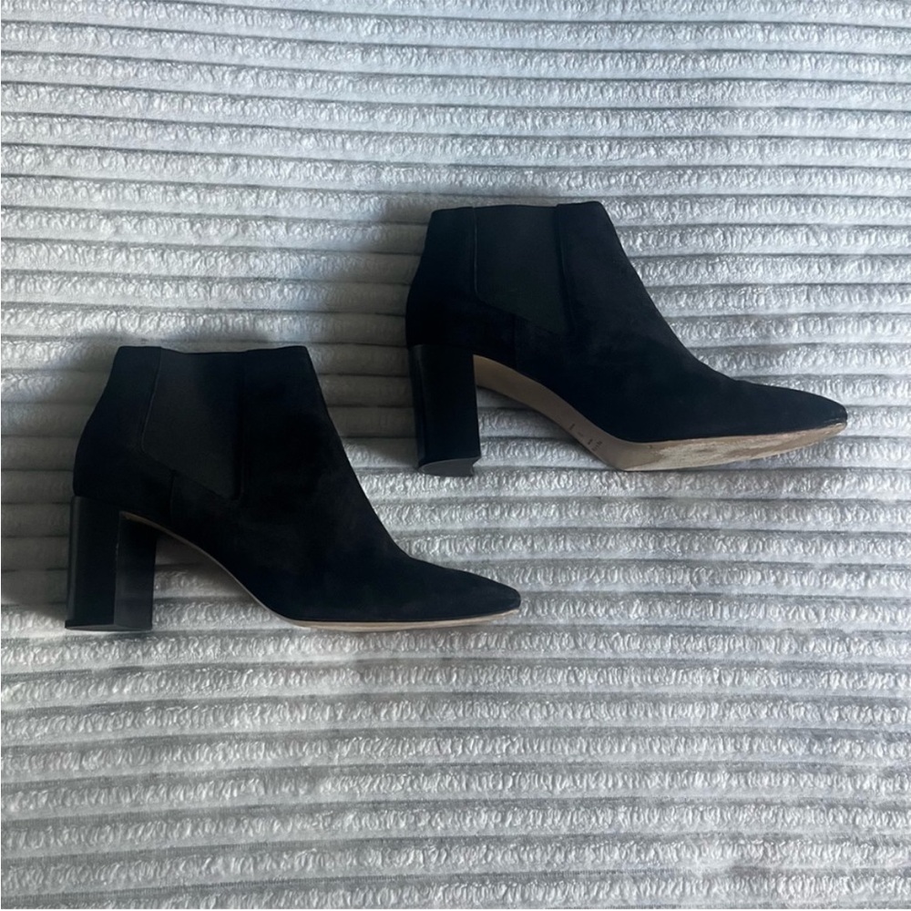 Rag & Bone Black Suede Ankle Booties